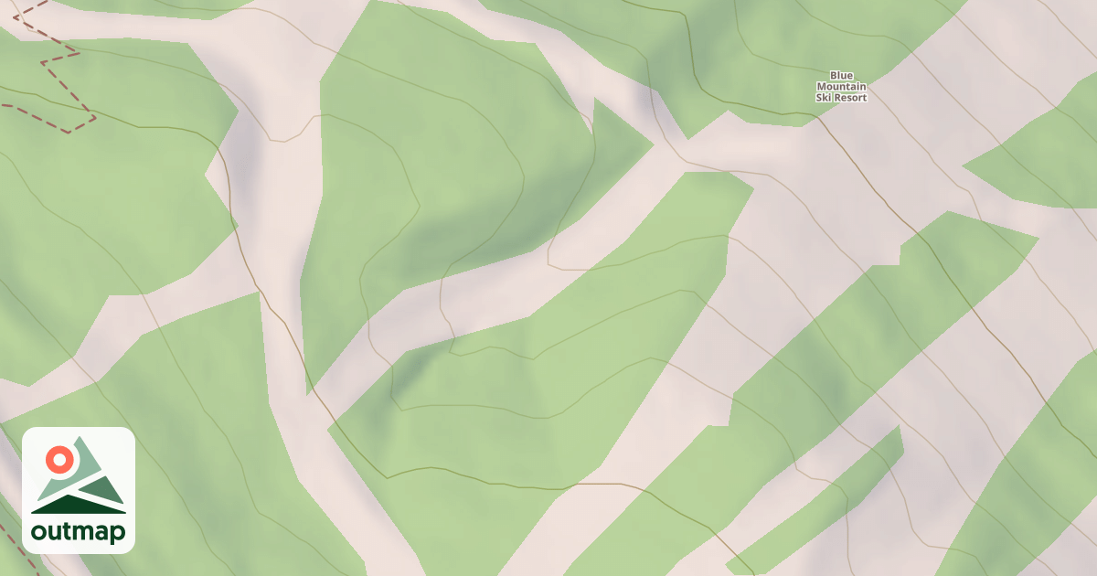 Map of Yahoo Terrain Park