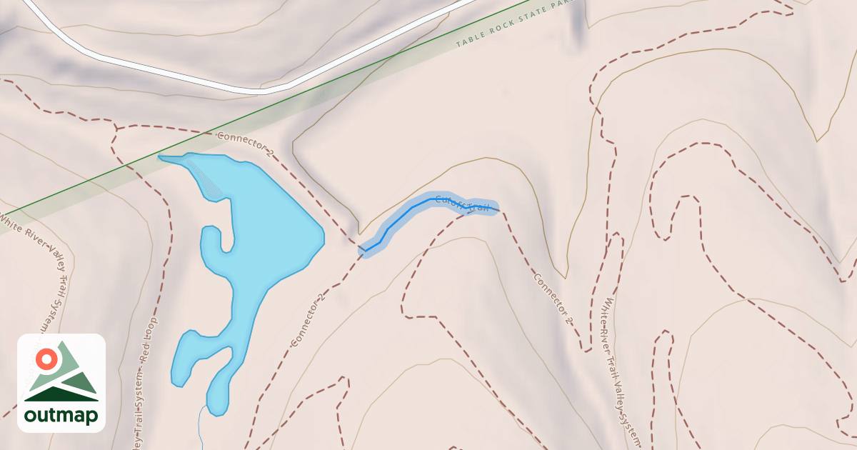 Map of Cutoff Trail