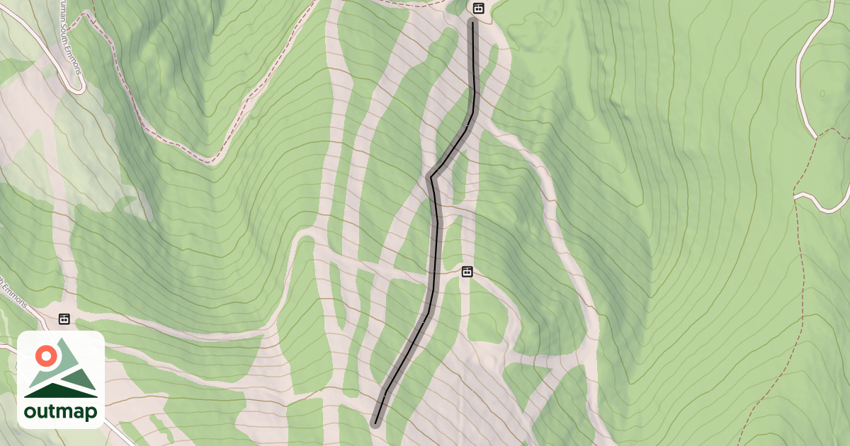 Map of Snow Blower