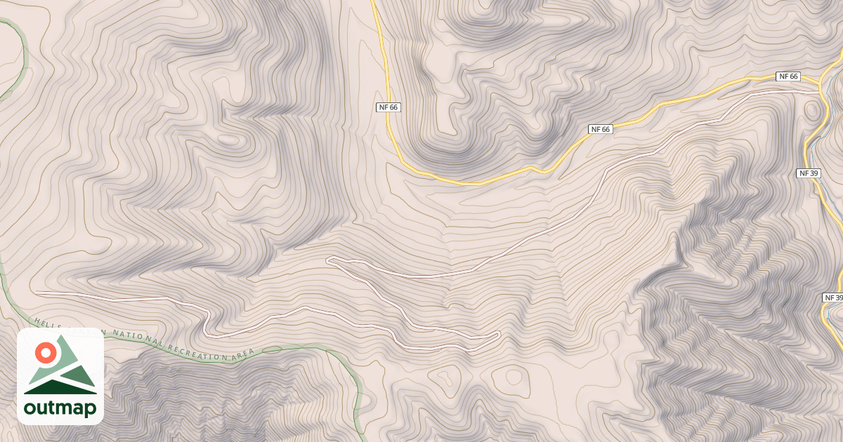 Map of USFS National Forest System Roads {04DBF70D-9F0C-4561-9650-4028443E3B7F}