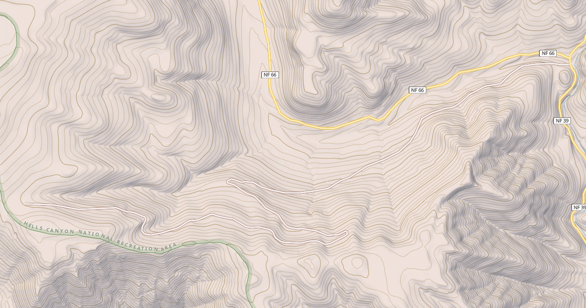 Map preview of USFS National Forest System Roads {04DBF70D-9F0C-4561-9650-4028443E3B7F}