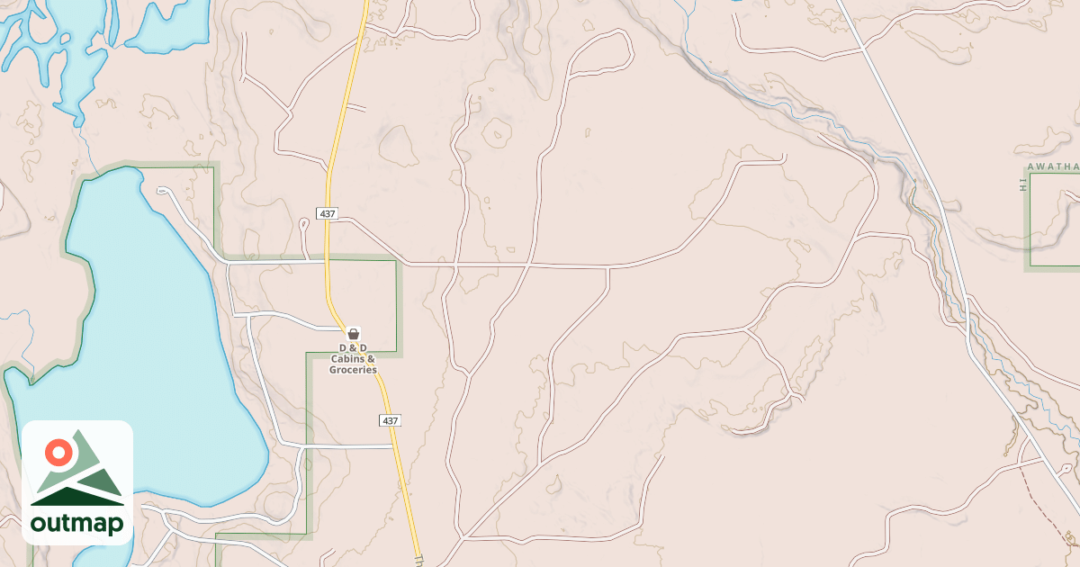 Map of EAGLE LAKE