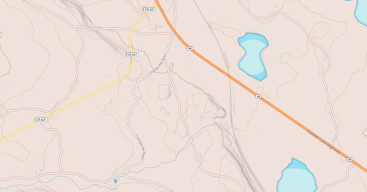 Map preview of COOPER SWAMP CUTOFF