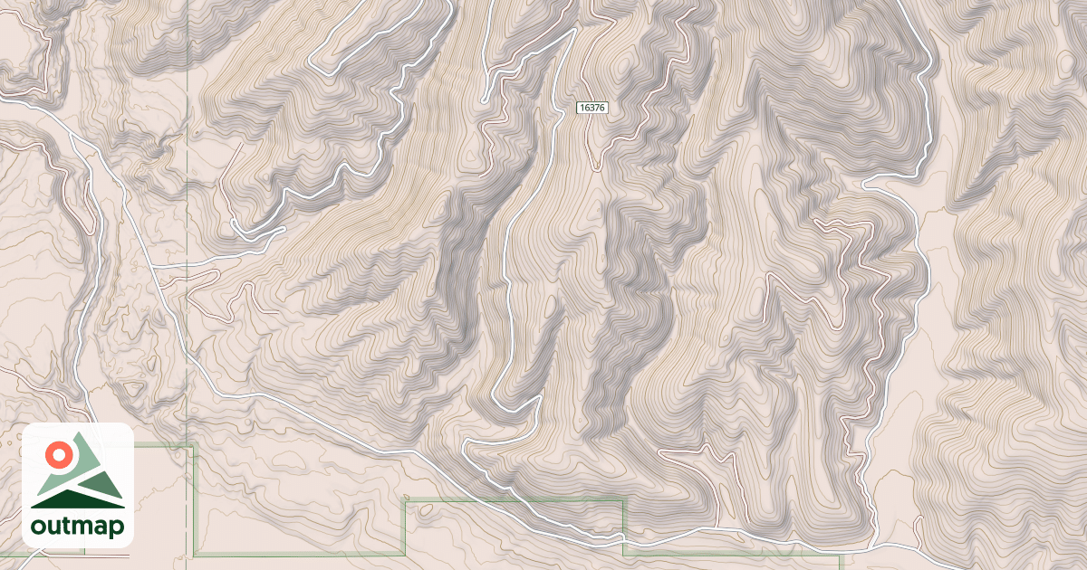 Map of BLACK CANYON