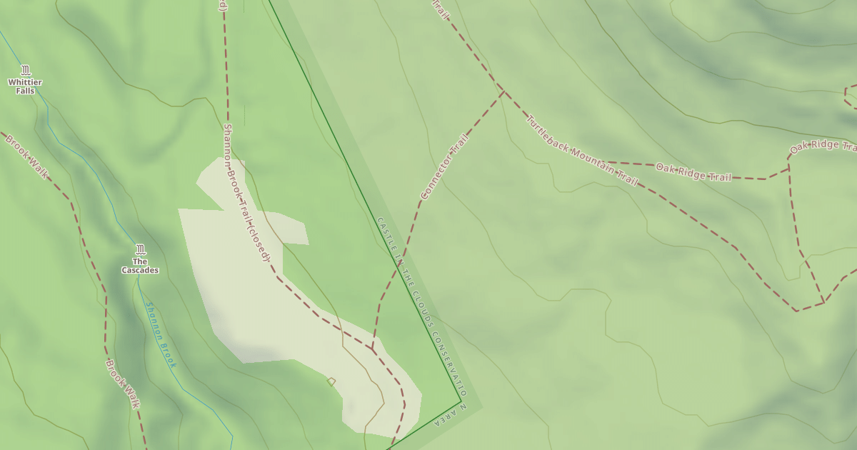 Map preview of Connector Trail