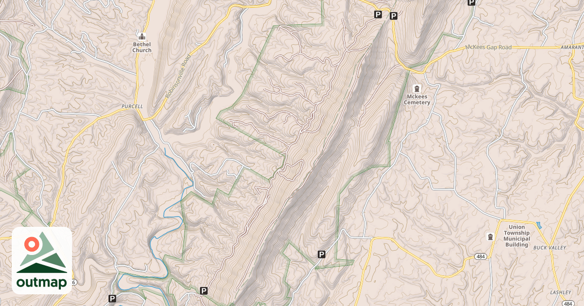 Map of Browning Road