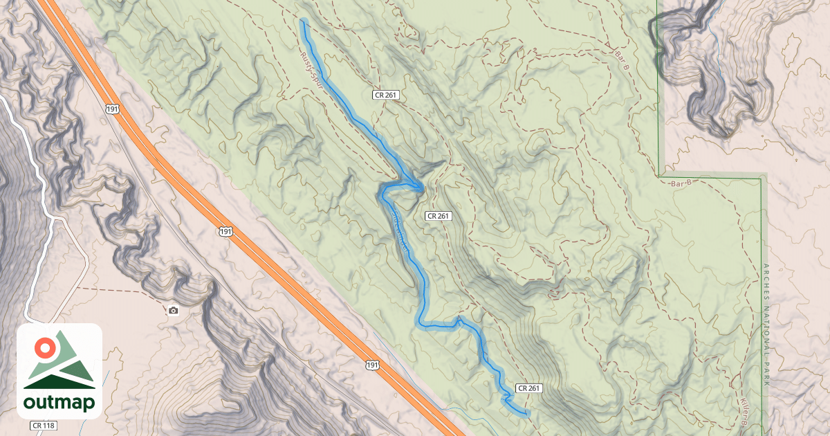 Map of Sidewinder