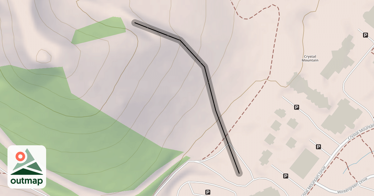 Map of Lower Gorge