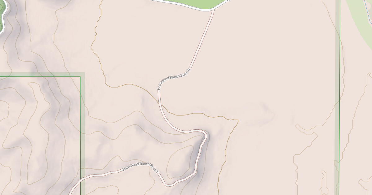 Map preview of HAMMOND RANCH B