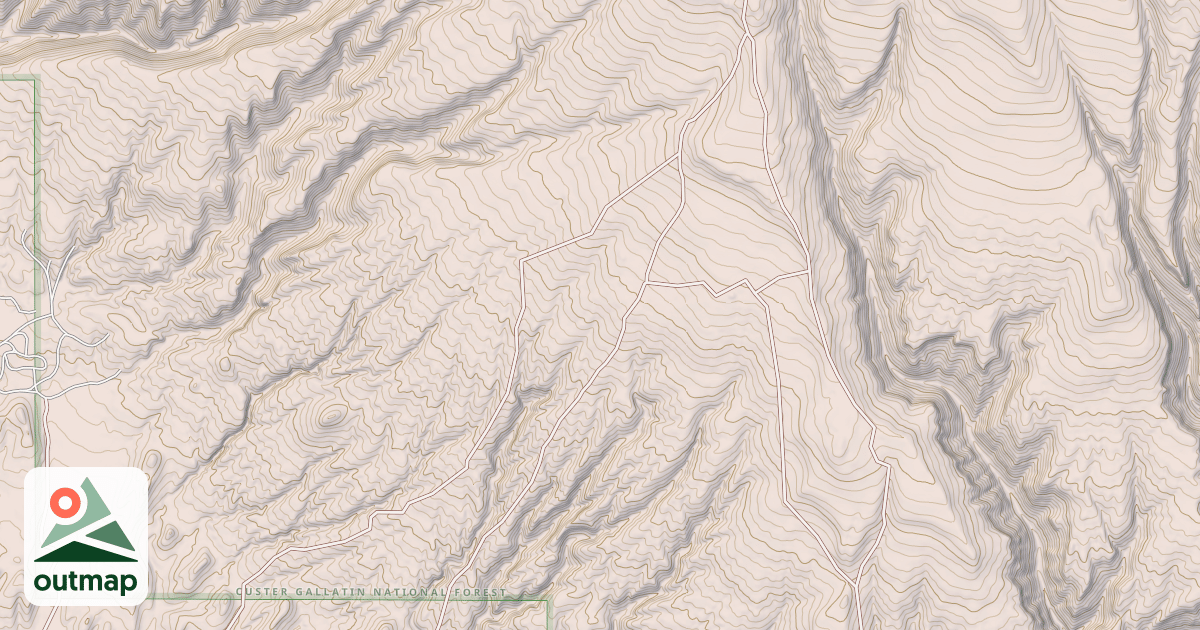 Map of Stockman Trail