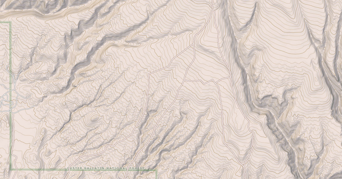 Map preview of Stockman Trail