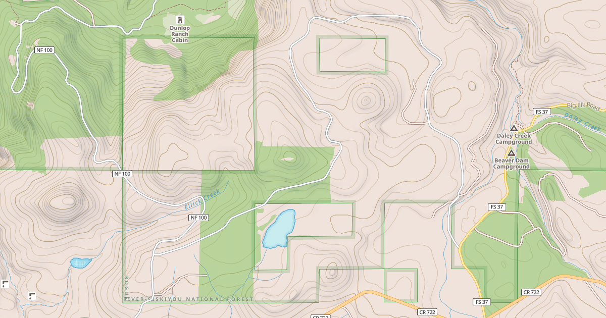 Map preview of Iron Springs Snomo