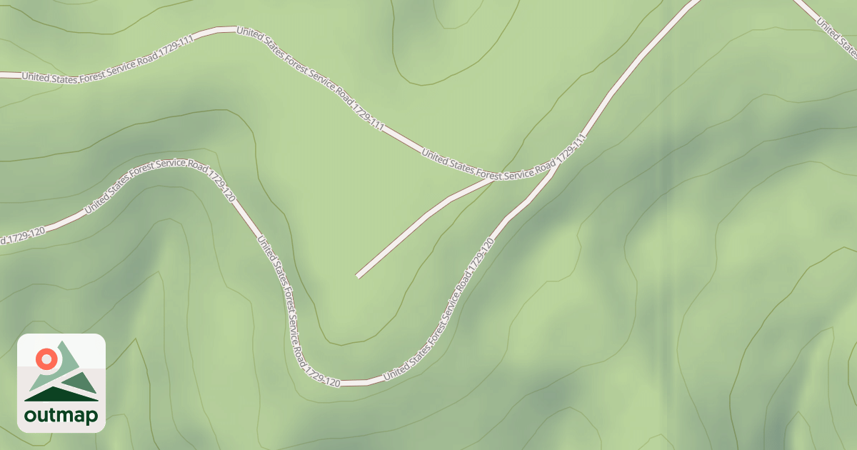 Map of USFS National Forest System Roads {A46D2932-0A90-48F1-B1C7-7A0789BA72C9}