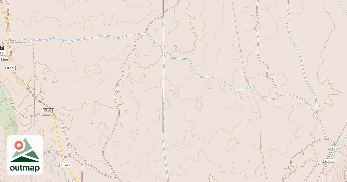 Map of CLOVER/SWAIN MTN TIE