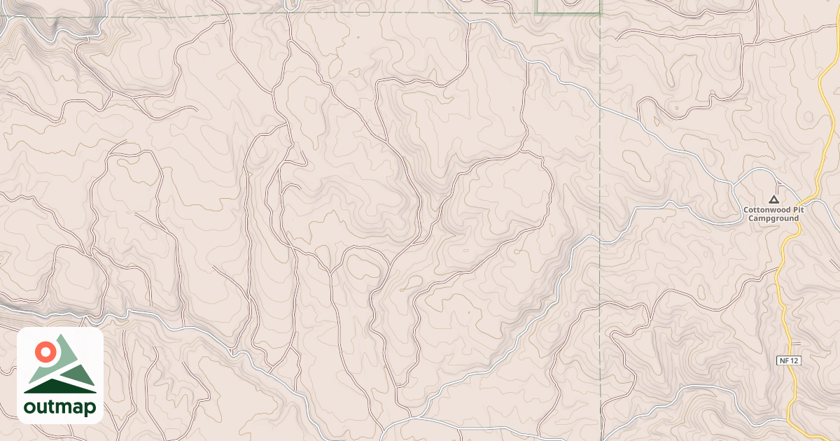 Map of USFS Motor Vehicle Use Map Roads {378E22A7-645A-404B-9C55-51B9BF42B8E5}