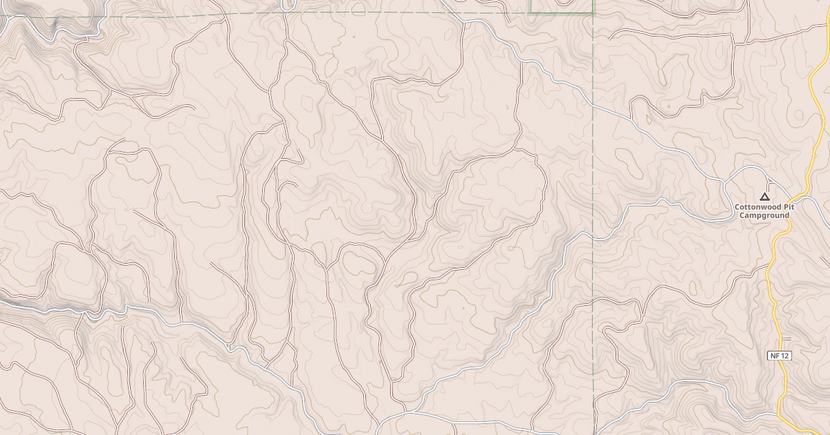 Map preview of USFS Motor Vehicle Use Map Roads {378E22A7-645A-404B-9C55-51B9BF42B8E5}