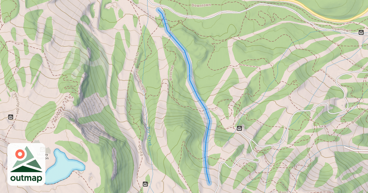 Map of Lost In The Woods