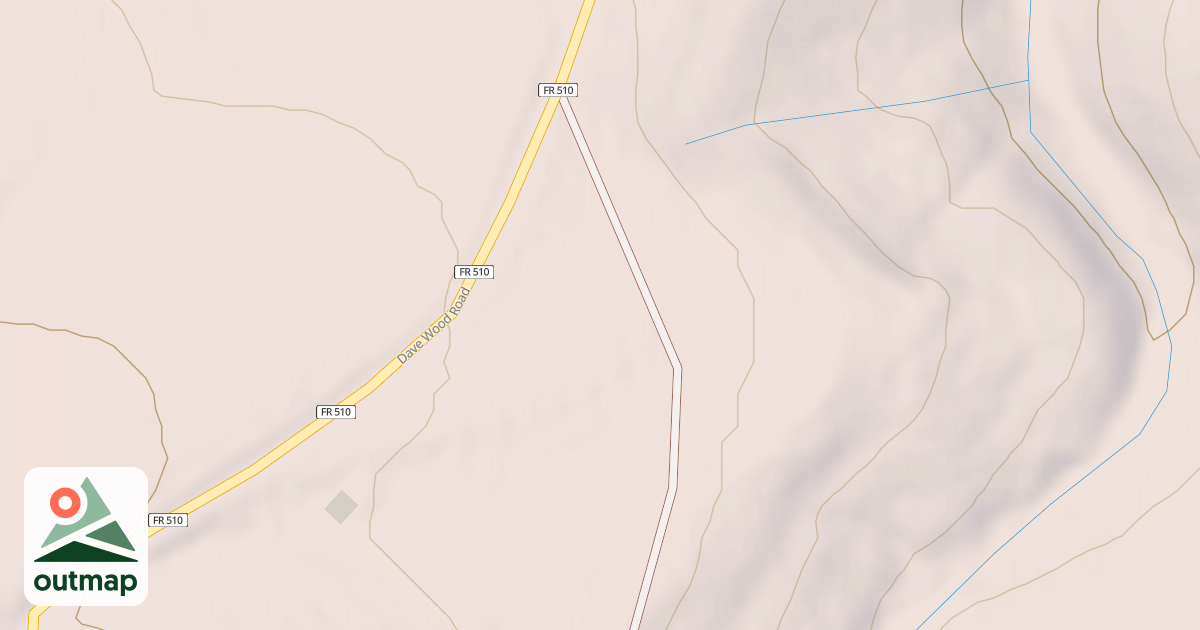 Map of DAVE WOOD DPUR A3