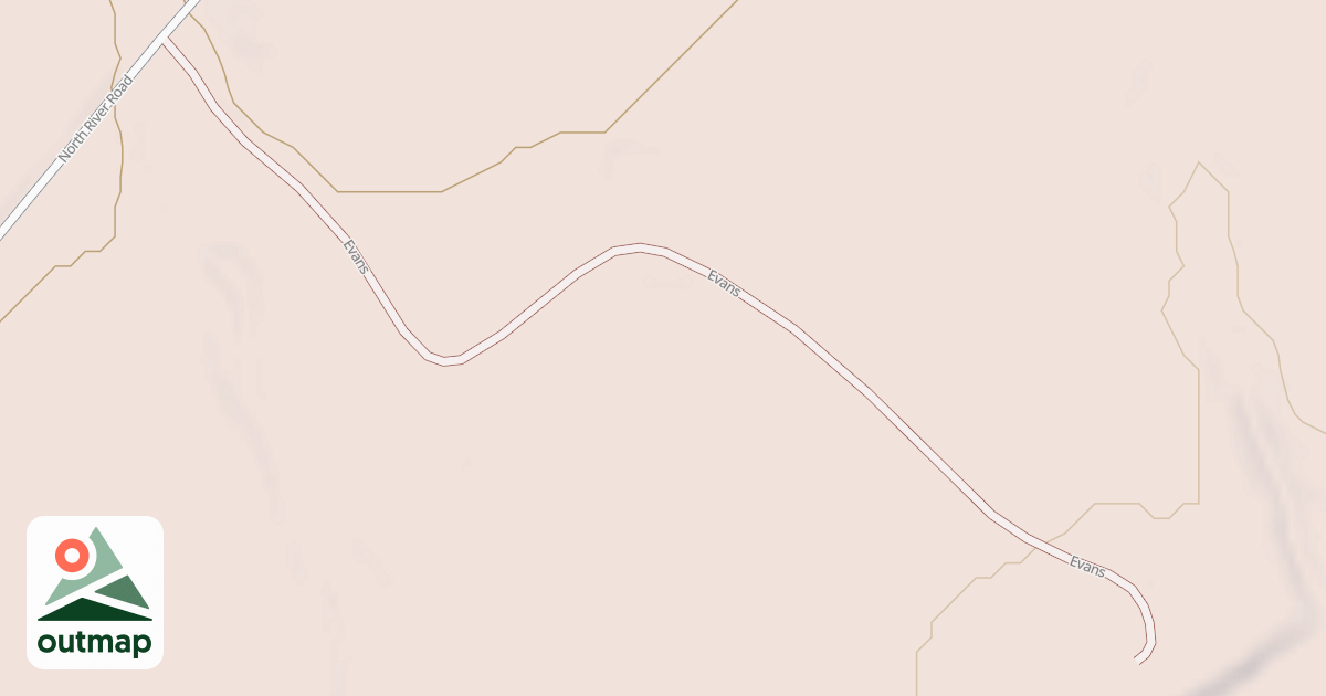 Map of EVANS