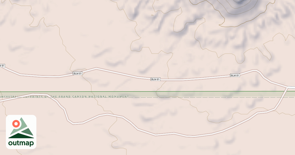 Map of BLM National GTLF Public Motorized Roads 2a333de6-a4a2-432c-bb8c-ffa108d10535