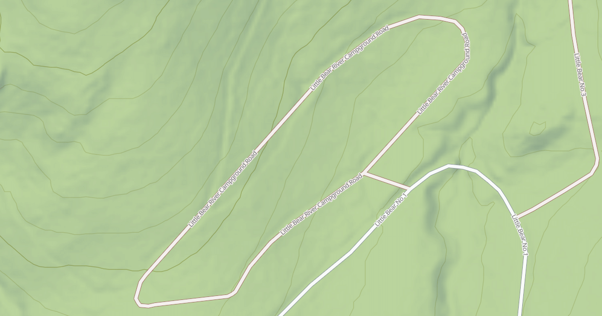 Map preview of LITTLE BEAR CAMPGROUND