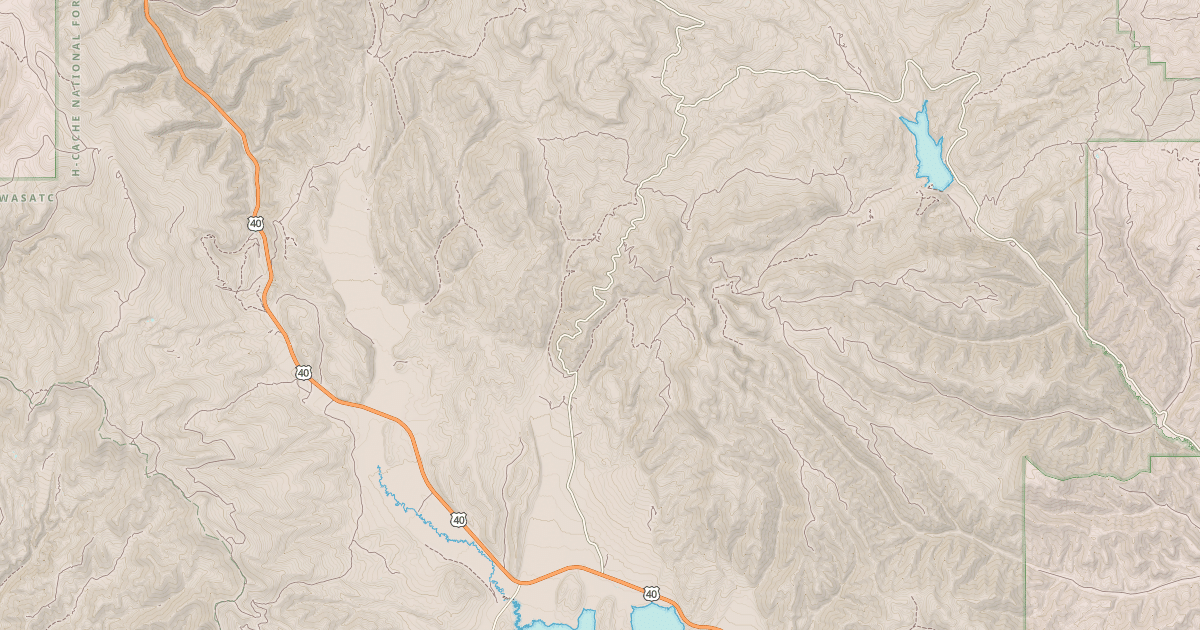 Map preview of Coop Creek Snomo Groomed