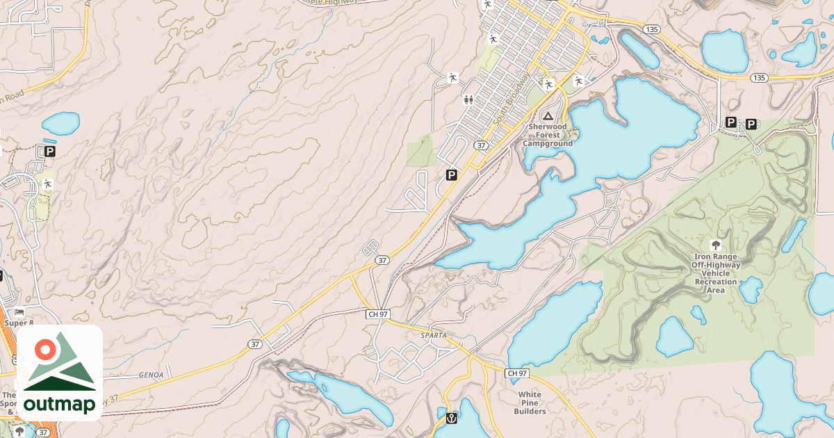 Map of Genoa Trail