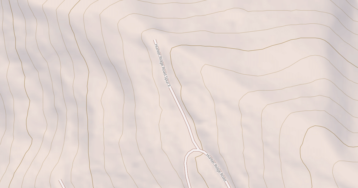Map preview of HUNTER RIDGE SPUR E