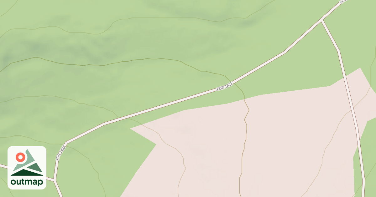Map of BLACK HOLLOW SPUR E