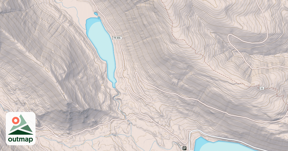 Map of GRAVES CREEK