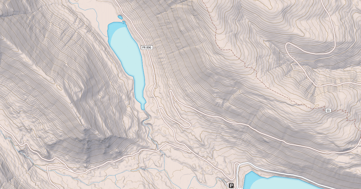 Map preview of GRAVES CREEK