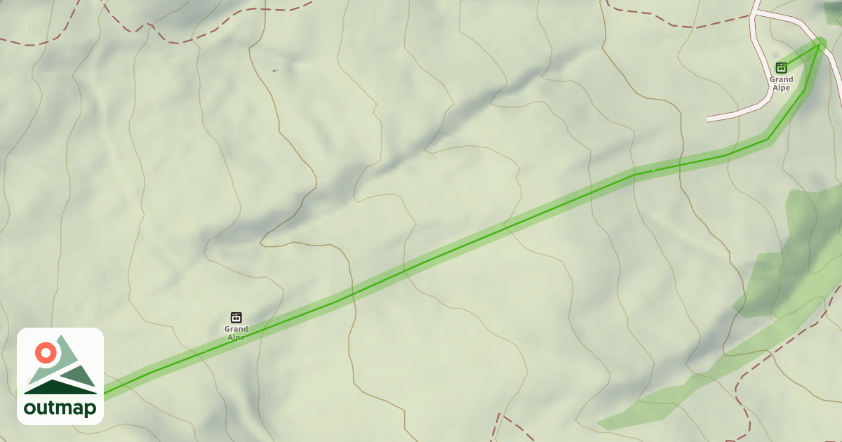Map of Grand Alpe