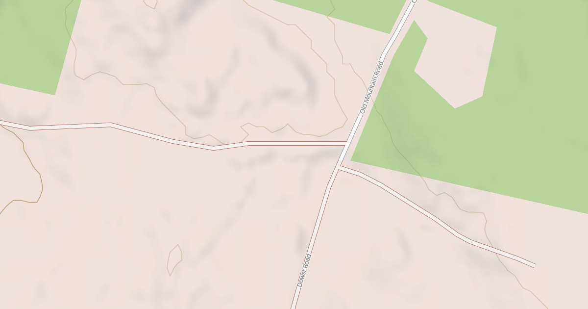 Map preview of snowmachine trail