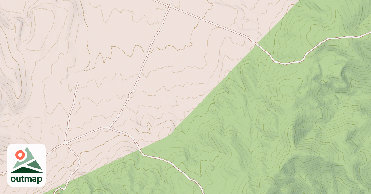 Map of BOX SPRING TRAIL ACCESS