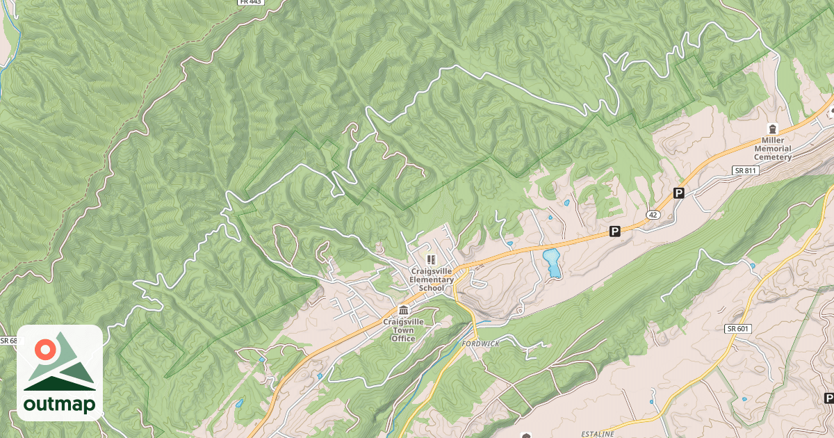 Map of ARCHER RUN