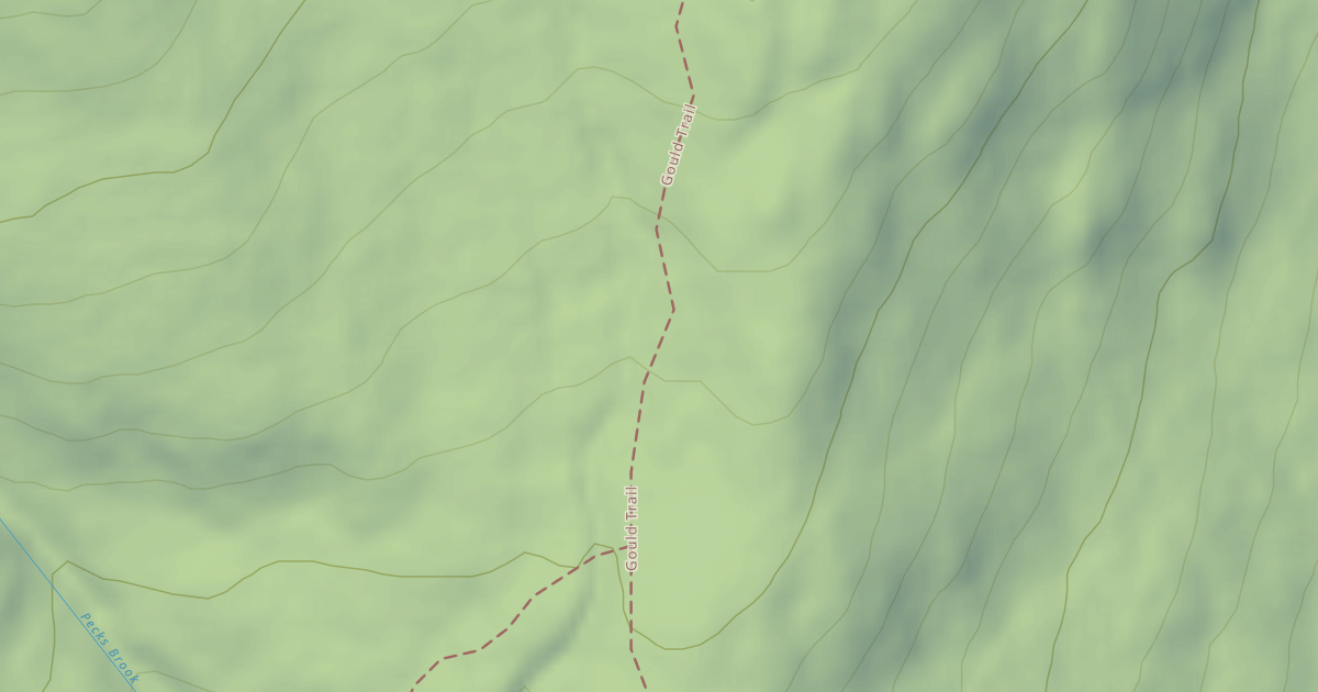 Map preview of Gould Trail