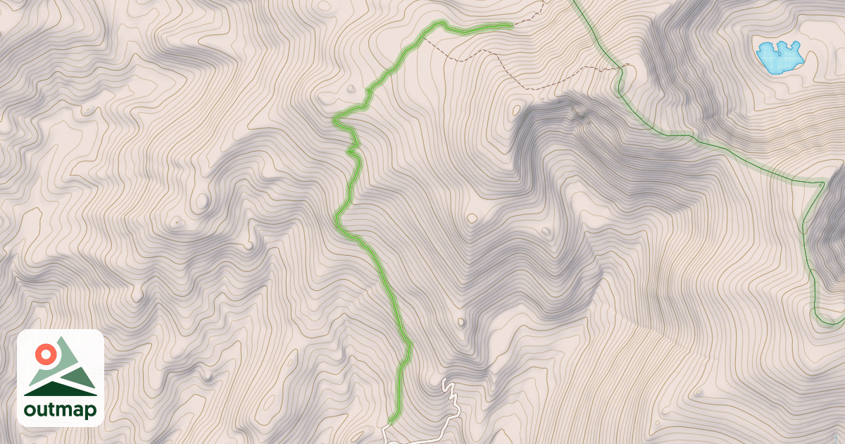 Map of Iron Mountain Road