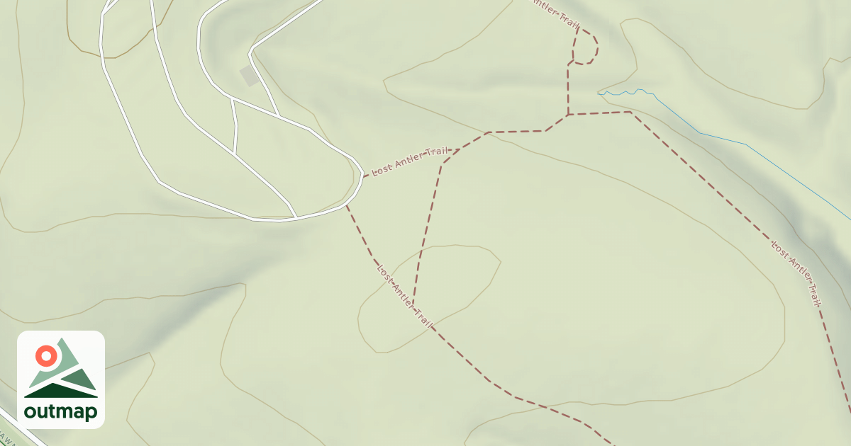 Map of Shawnee State Park Trails