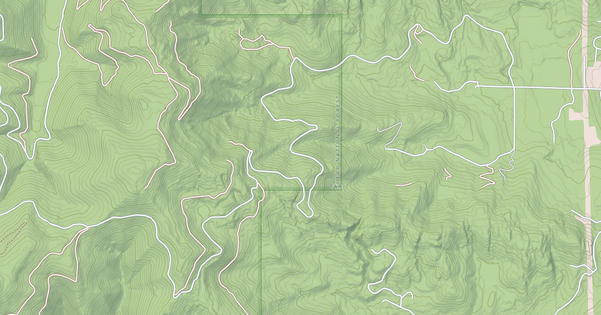 Map preview of CRAMER CREEK