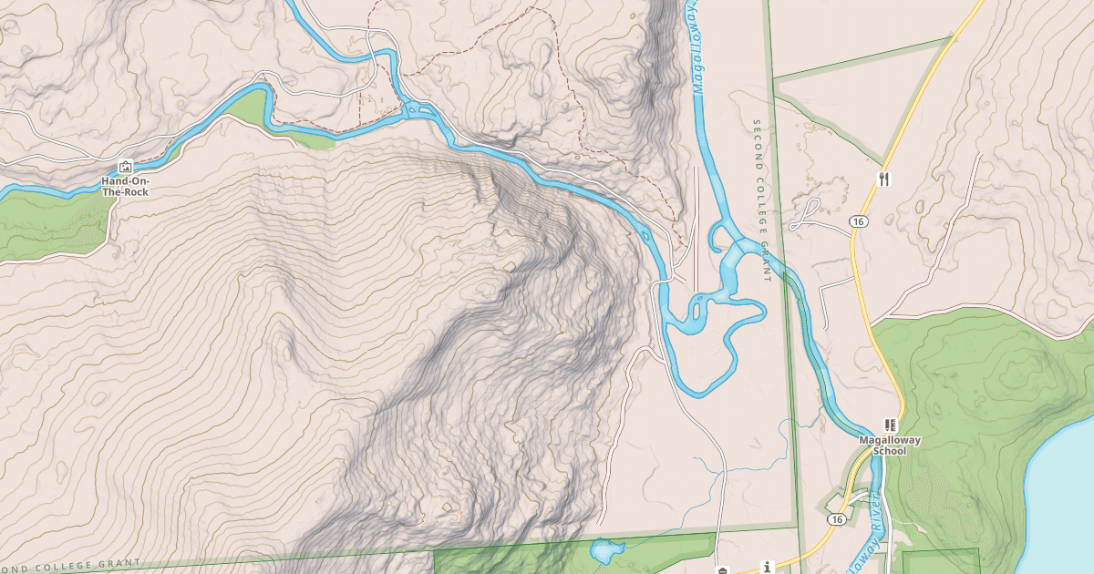 Map preview of Dead Diamond Rd
