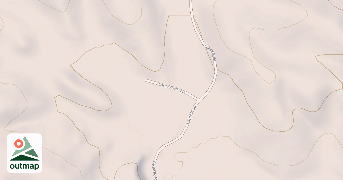 Map of CASTLE RD.