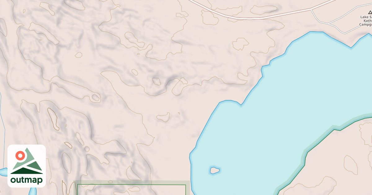 Map of USFS Motor Vehicle Use Map Trails 22576 in Iron
