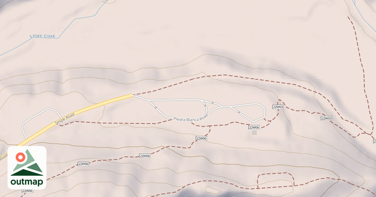 Map of PIEDRA BLANCA