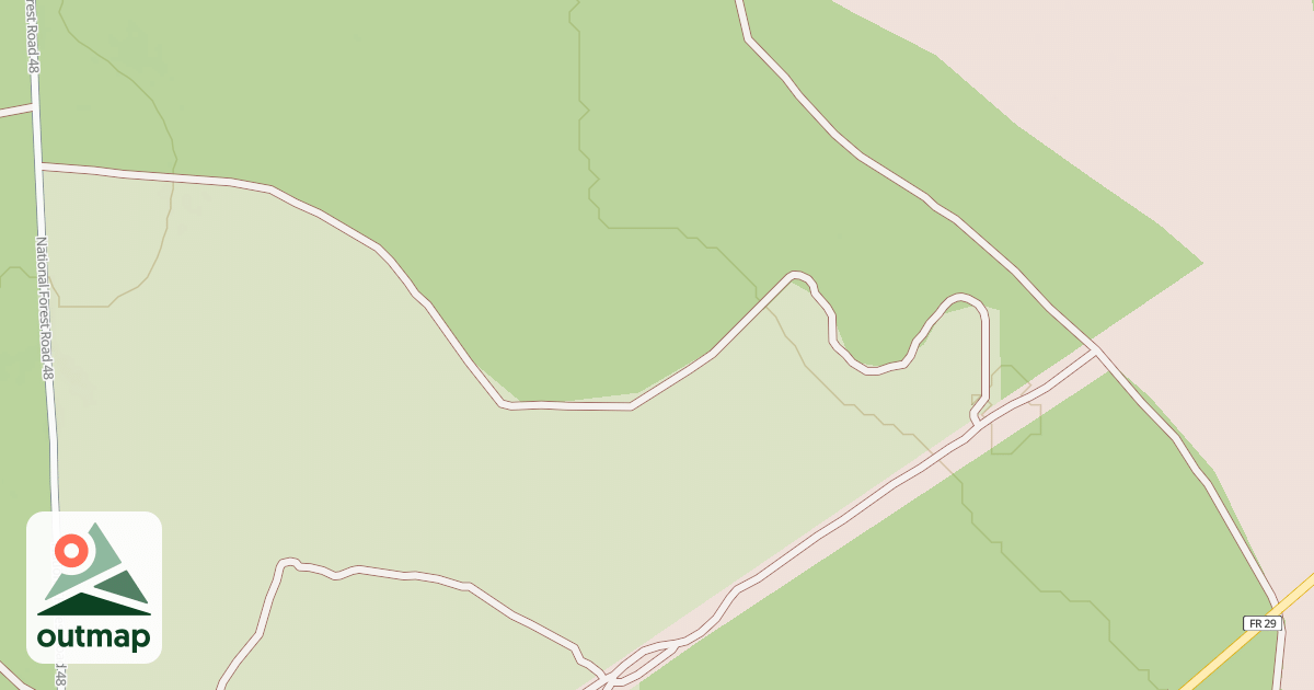 Map of USFS National Forest System Roads {EC3FAADE-50E6-4986-9B9F-7A13CAD1CEB3}