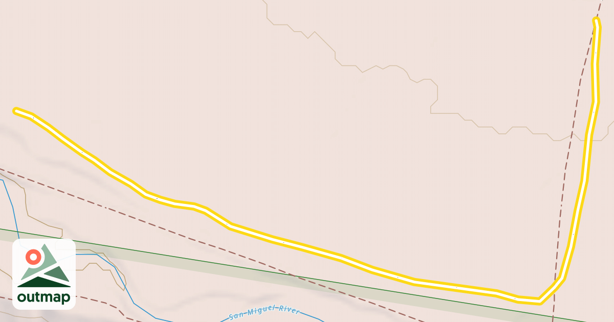 Map of Bike 'n Hike Trail