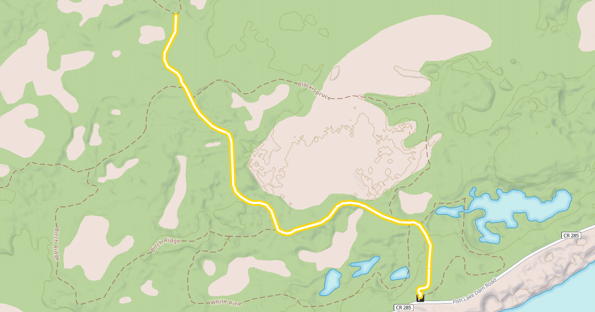 Map preview of Wolf Run