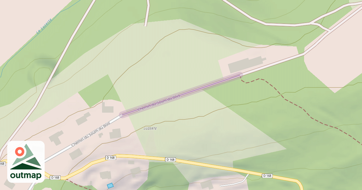 Map of Chemin du Soum du Bois