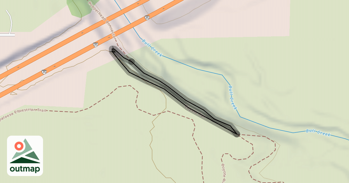 Map of Coyote Run