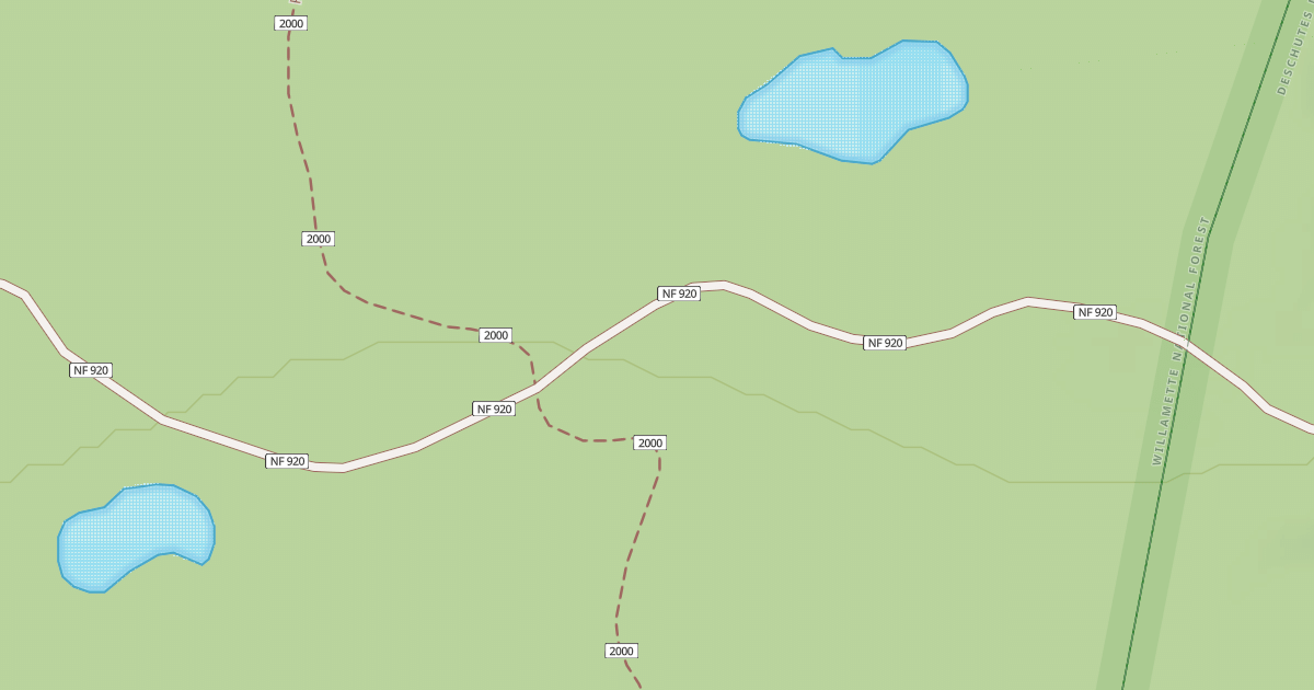 Map preview of Fireline Loop