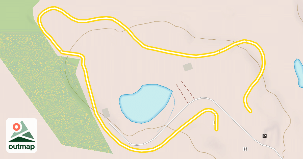 Map of Pond Loop